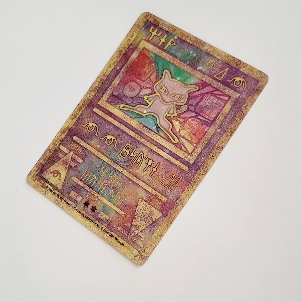 *Sold* Ancient Mew Pokemon Movie Promo Double Holo Rare Japanese Nintendo - Picture 6 of 10